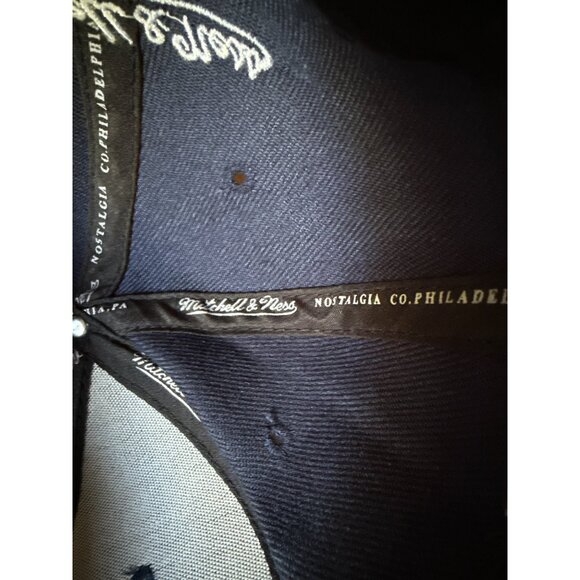 Mitchell & Ness Chicago Bears Navy & Orange Adjustable Snapback Hat - Picture 13 of 16